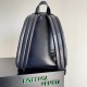 Bottega Veneta Small Backpack In Dark Blue Intrecciato Calfskin