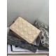 Dior Lady Dior Chain Pouch In Beige Cannage Lambskin