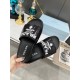 Prada Women's Slides Embroidered With Sequins