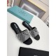 Prada Women's Satin Slides With Crystals