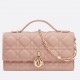 Dior Miss Dior Mini Bag In Poudre Cannage Lambskin