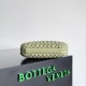 Bottega Veneta Knot Minaudiere Clutch In Travertine Intrecciato Lambskin