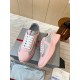 Prada America's Cup Sneakers in Pink Rubber and Bike Fabric