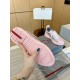 Prada America's Cup Sneakers in Pink Rubber and Bike Fabric