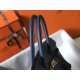 Hermes Birkin 30 Bag in Blue Agate Clemence Leather with GHW