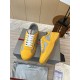 Prada America's Cup Sneakers in Yellow Rubber and Bike Fabric