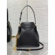 Dior C'est Medium Bag in Black Saddle Calfskin