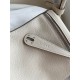 Hermes Lindy 26 Handmade Bag In Craie Clemence Leather