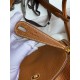 Hermes Lindy 26 Handmade Bag In Gold Clemence Leather