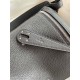 Hermes Lindy 26 Handmade Bag In Black Clemence Leather