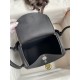 Hermes Lindy 26 Handmade Bag In Black Clemence Leather