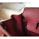 Hermes Birkin 30 Bag in Bordeaux Clemence Leather with GHW