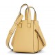 Loewe Compact Hammock Bag in Dark Butter Grained Calfskin