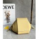 Loewe Compact Hammock Bag in Dark Butter Grained Calfskin