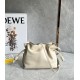 Loewe Mini Flamenco Clutch Bag In Angora Calfskin