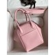 Hermes Lindy 26 Handmade Bag In Rose Sakura Clemence Leather