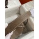 Hermes Lindy 26 Handmade Bag In Taupe Clemence Leather