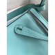 Hermes Lindy 26 Handmade Bag In Blue Atoll Swift Calfskin