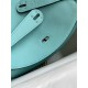 Hermes Lindy 26 Handmade Bag In Blue Atoll Swift Calfskin