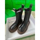 Bottega Veneta BV Tire Chelsea Boots with Brown Outsole