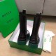 Bottega Veneta BV Tire Chelsea Boots with Green Outsole