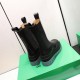 Bottega Veneta BV Tire Chelsea Boots with Transparent Sole