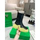 Bottega Veneta BV Tire Chelsea Boots with Yellow Outsole