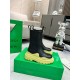 Bottega Veneta BV Tire Chelsea Boots with Yellow Outsole