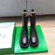 Bottega Veneta BV Lug Chelsea Boots In Black Calfskin