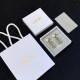 Dior Tribales Earrings In Antique Gold and Palladium-Finish Metal