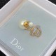 Dior Tribales Ear Jewelry In Antique Gold-Finish Metal and Pearls