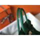 Hermes Birkin 30 Bag in Vert Vertigo Clemence Leather with GHW