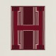 Hermes Ithaque Blanket in Bordeaux Wool and Cashmere