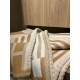 Hermes Ithaque Blanket in Beige Wool and Cashmere