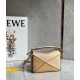 Loewe Puzzle Mini Bag In White/Warm Desert Calfskin