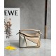 Loewe Puzzle Mini Bag In White/Warm Desert Calfskin