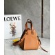 Loewe Compact Hammock Bag in Light Caramel Grained Calfskin