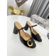 Dior C'est Slingback Pumps 80MM in Black Patent Calfskin