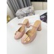 Dior C'est Slingback Pumps 80MM in Nude Patent Calfskin