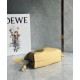 Loewe Flamenco Clutch Bag In Dark Butter Calfskin