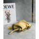 Loewe Flamenco Clutch Bag In Dark Butter Calfskin