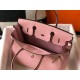 Hermes Birkin 30 Bag in Pink Clemence Leather with GHW