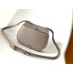 Fendi C’mon Small Bag in Grey Calfskin