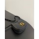 Fendi C’mon Small Bag in Black Calfskin