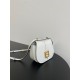 Fendi C’mon Small Bag in White Calfskin