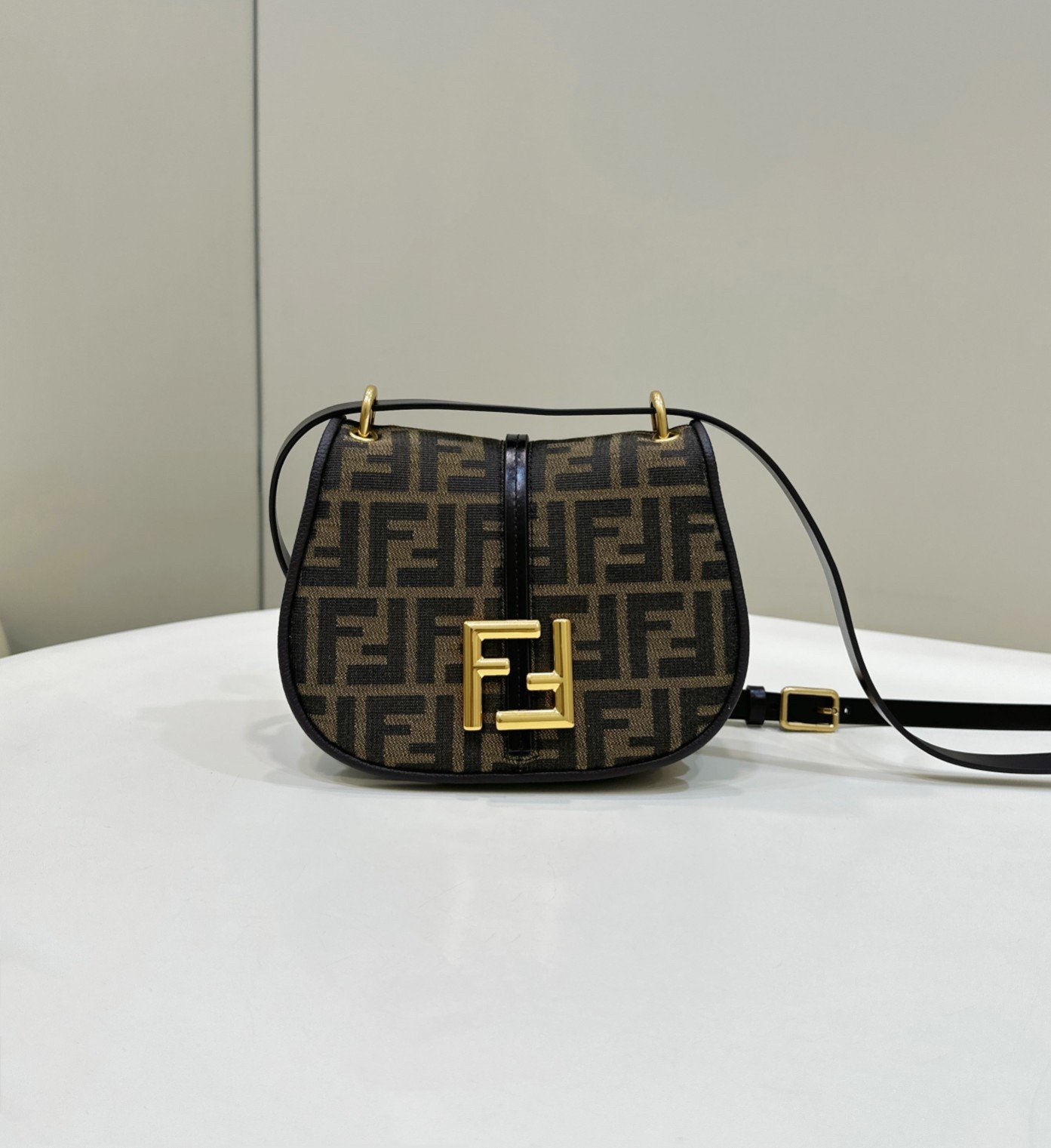 Fendi C’mon Small Bag in FF Jacquard Fabric