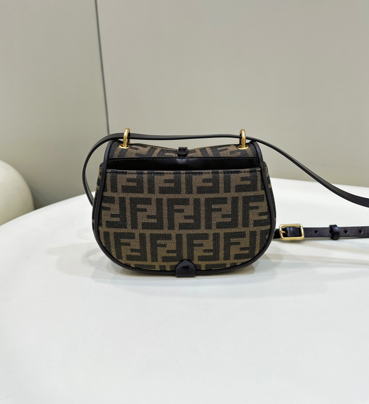 Fendi C’mon Small Bag in FF Jacquard Fabric