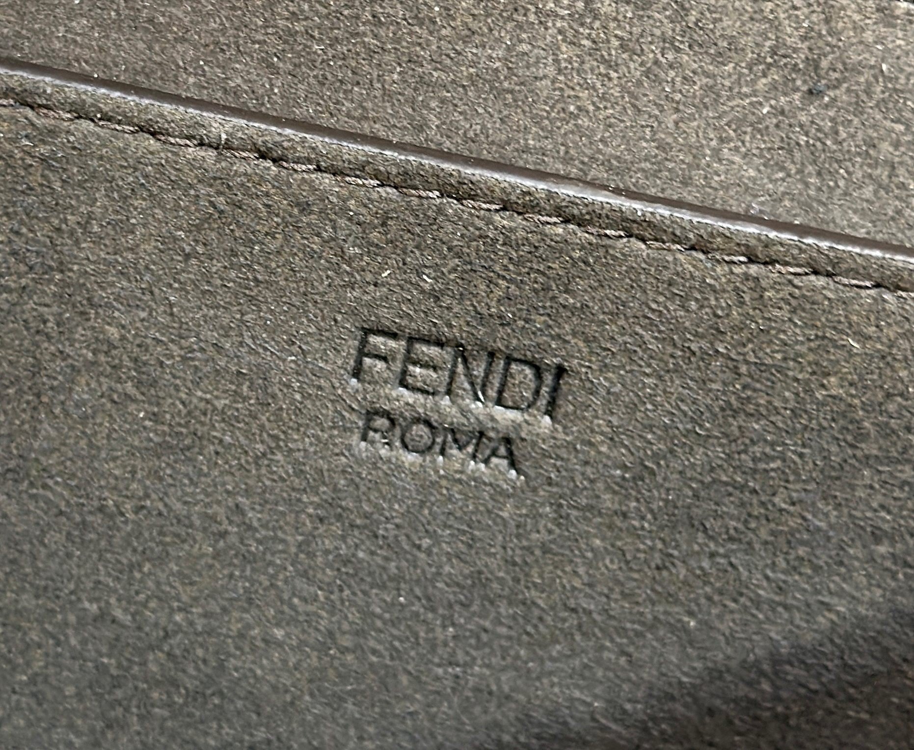 Fendi C’mon Small Bag in FF Jacquard Fabric