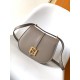 Fendi C’mon Medium Bag in Grey Calfskin