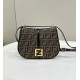 Fendi C’mon Medium Bag in FF Jacquard Fabric and Leather